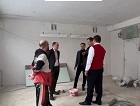 Антон Тыртышный помог с ремонтом кабинета ОБЖ в школе № 131